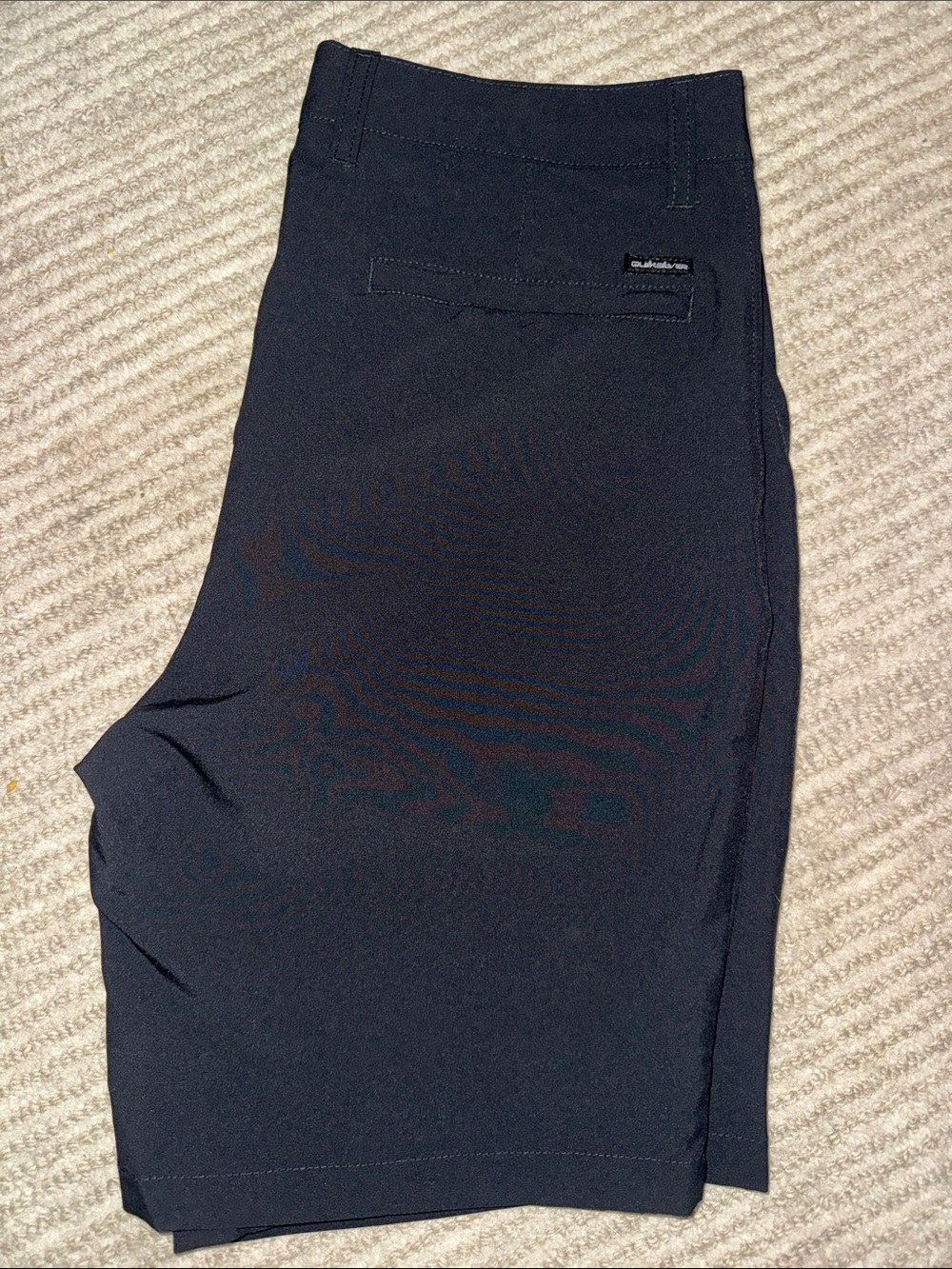 Quiksilver Black Men's Amphibian Board Shorts Swim Size 29/18 Adjustable Waise